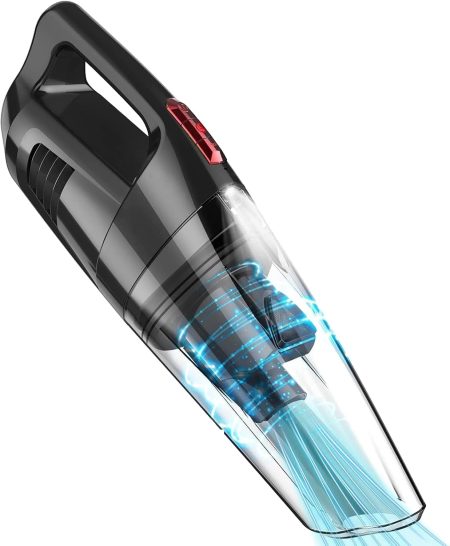 8500Pa Wet Dry Handheld Cordless Vacuum LED Light Mini Portable