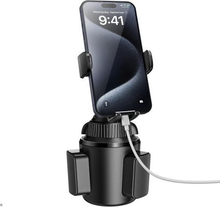 Universal Cup Holder Phone Mount Long Arm